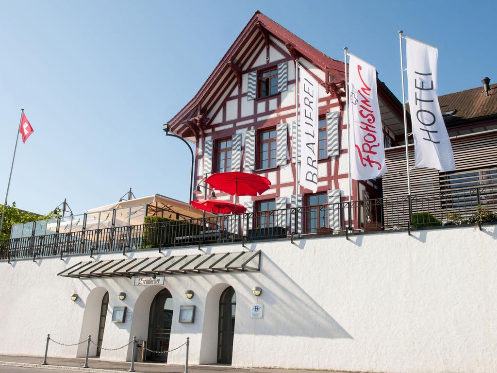 Hotel Brauerei Frohsinn อาร์บอน ห้อง รูปภาพ